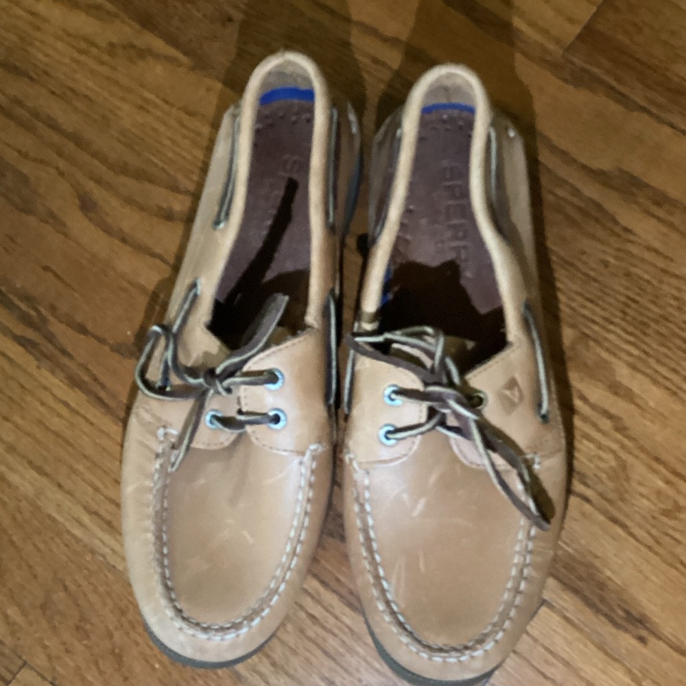 Sperry Light Brown Boat Shoes